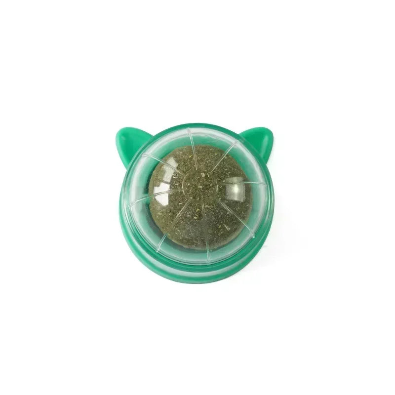 Brinquedo Rotacional 360° Erva Catnip Para Gatos